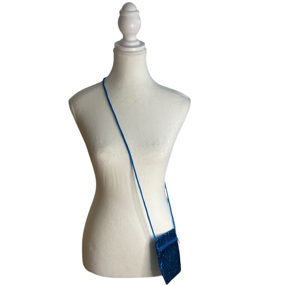 Princess Accessories Crossbody Sequined Bag Blue Red